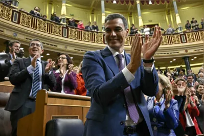 A candidatura de Pedro Sánchez obteve 179 votos a favor e houve e 171 contrários
