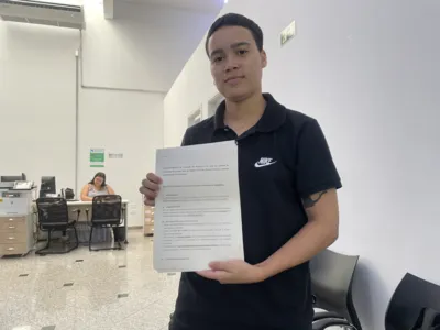 O estudante Rafael da Silva conta que fazer a retificação do nome é algo muito significativo para quem é transexual