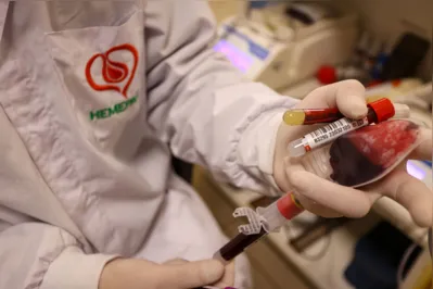 Hemepar, doação de sangue