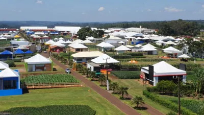 Show Rural Coopavel ocupa uma área de 720 mil m². Expectativa dos organizadores é superar marca de R$ 5 bilhões em negócios  alcançada em  2023