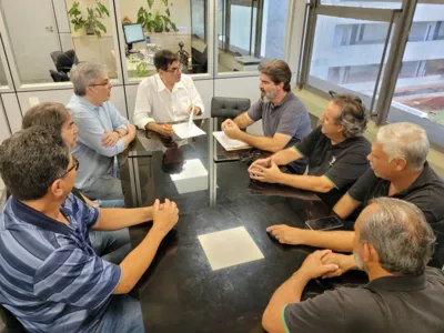 Representantes do Sindserv levaram 21 reivindicações para o prefeito Marcelo Belinati