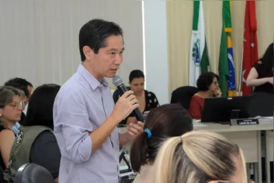 O vereador Eduardo Tominaga (PSD): objetivo da viagem é reforçar parceria Brasil-Japão, Paraná-Hyogo e Londrina-Nishinomiya