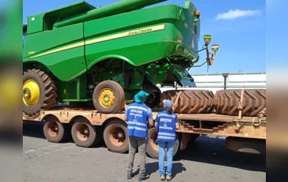 Imagem ilustrativa da imagem Adapar intensifica fiscalização da entrada de máquinas agrícolas no PR