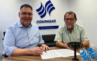 Imagem ilustrativa da imagem Compagas assina carta que incentiva biogás e biometano no Paraná
