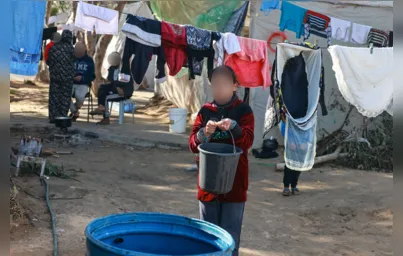 Imagem ilustrativa da imagem Crianças em Gaza estão sem água para sobreviver, diz Unicef