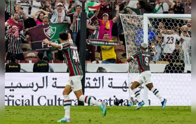 Imagem ilustrativa da imagem Fluminense espanta pesadelo da semifinal e vai à decisão do Mundial