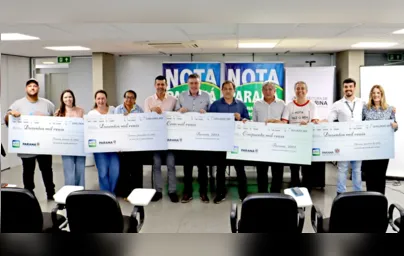 Imagem ilustrativa da imagem GM de Londrina recebe prêmio de R$ 1 milhão do Nota Paraná