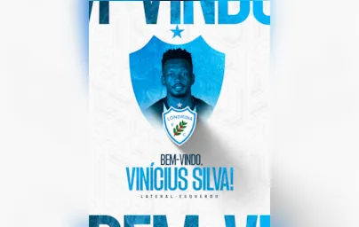 Imagem ilustrativa da imagem LEC anuncia contratação do lateral-esquerdo Vinícius Silva