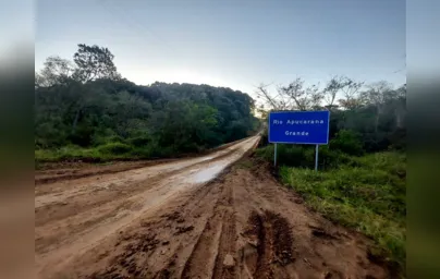 Imagem ilustrativa da imagem Lideranças voltam a cobrar asfalto entre Tamarana e Ortigueira