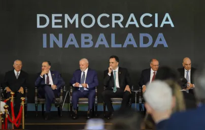 Imagem ilustrativa da imagem Lula diz que ato do 8/1 marca vitória da democracia