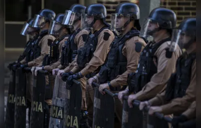 Imagem ilustrativa da imagem Número de policiais militares cai quase 20% no Paraná
