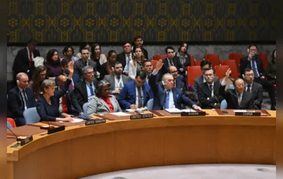 Imagem ilustrativa da imagem ONU aprova 1ª resolução que demanda cessar-fogo imediato em Gaza