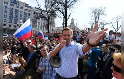 Imagem ilustrativa da imagem Principal opositor de Putin, Alexei Navalni morre na cadeia