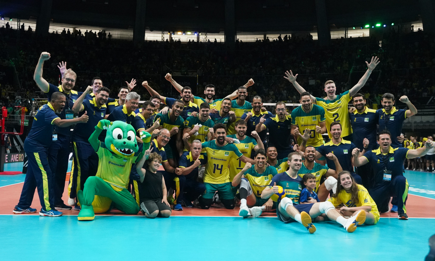 Brasil vence a Itália no tie-break e garante vaga nos Jogos de Paris 2024