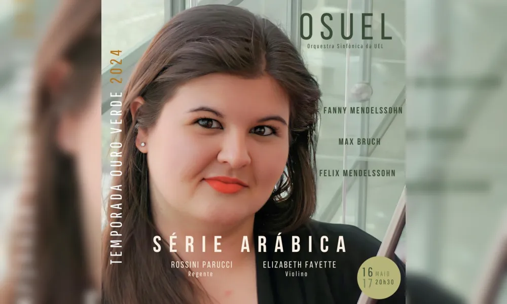 Imagem ilustrativa da imagem OSUEL faz concerto com solista convidada nesta quinta e sexta