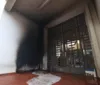 Prédios históricos da área central amanhecem com sinais de fogo