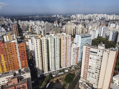 Aerial view of urban area of Londrina