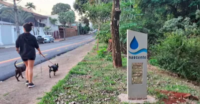 Imagem ilustrativa da imagem Nascentes e ribeirões de Londrina recebem sinalização