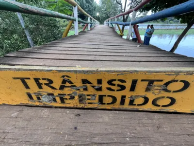 Imagem ilustrativa da imagem Prefeitura não tem data para reformar pontes do Igapó