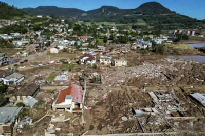 Roca Sales foi um dos municípios afetados pelas enchentes no Rio Grande do Sul