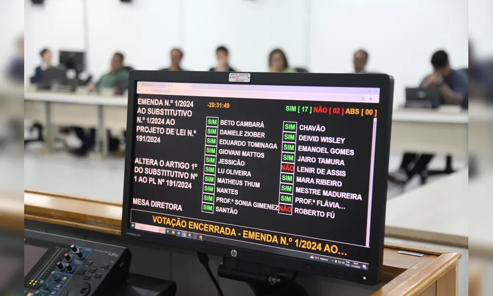 Imagem ilustrativa da imagem Câmara aprova reajuste salarial de secretários em 1º turno