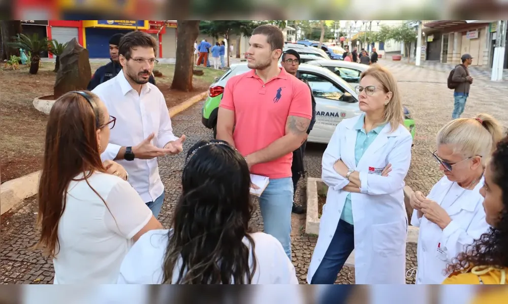 Imagem ilustrativa da imagem Prefeitura faz ação integrada no Calçadão com moradores de rua