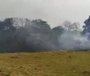Incêndio atinge propriedades rurais na zona leste de Londrina