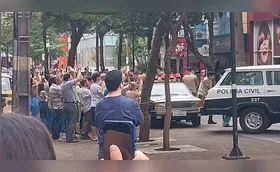 Atores voltam ao Calçadão para gravar 'Assalto à Brasileira'