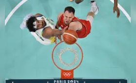 Brasil reage, mas cai para a Alemanha e se complica no basquete