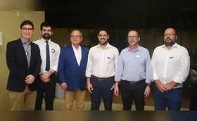 Com os dirigentes da OAB Londrina