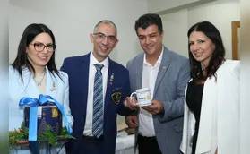 Homenagens no Rotary Club de Londrina Alvorada