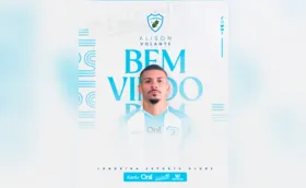 Londrina anuncia volante Alison, ex-Santos