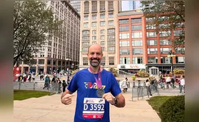 Londrinense na Maratona de Chicago