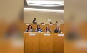 Luísa Canziani participa de evento internacional sobre primeira infância