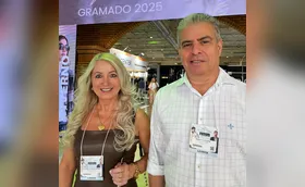 Na FENIM, em Gramado