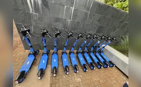 Patinetes elétricos começam a funcionar em Londrina