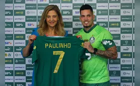 Paulinho elogia Abel na apresentação ao Palmeiras