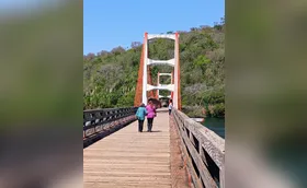 Ponte Pênsil volta a fomentar o turismo em Ribeirão Claro