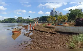 Rompimento de vertedouro provoca esvaziamento do Lago Igapó 2