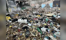 Terreno de mocó demolido na rua Belém vira lixão a céu aberto