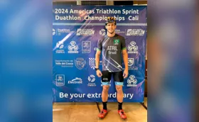 Triatleta londrinense participa do Pan-Americano de Duathon na Colômbia