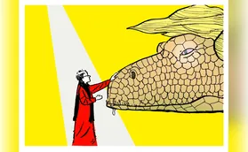 Trump: a bispa guerreira contra o dragão da maldade