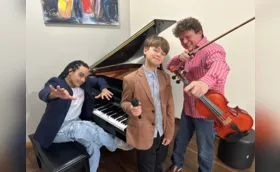 Violinista londrinense realiza concertos pela Europa
