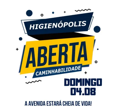 Às 8h, a via será fechada para veículos automotores, permitindo a circulação apenas de moradores e comerciantes