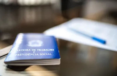 Brazilian document work and social security (Carteira de Trabalho e Previdencia Social)