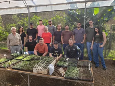 Imagem ilustrativa da imagem Alunos de Agronomia cultivam hortaliças para famílias carentes