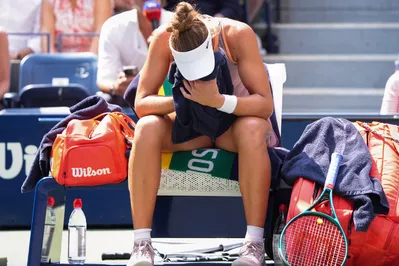 Imagem ilustrativa da imagem Bia Haddad Maia é eliminada nas quartas do US Open