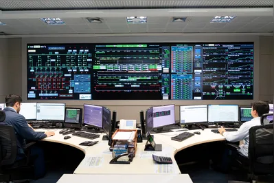Sala de Despacho de Carga da Itaipu