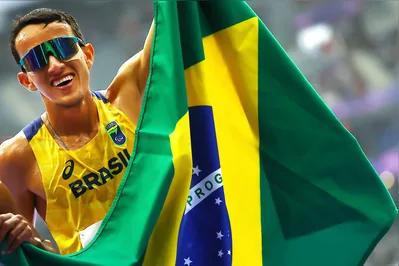 Imagem ilustrativa da imagem Brasil conquista ouro, prata e bronze no atletismo