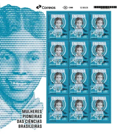 Imagem ilustrativa da imagem Correios homenageiam primeira engenheira negra do Brasil
